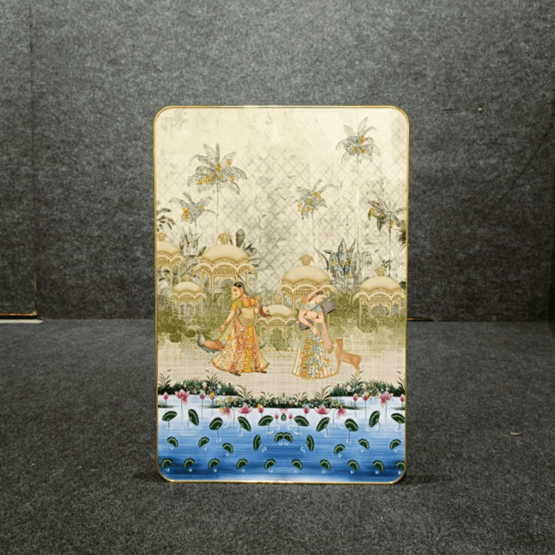 God Idol Wall Painting Style 7